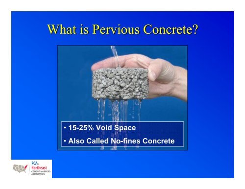 Pervious Concrete - The Concrete That Drinks