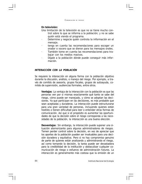 Comunicación de riesgos para el manejo de sustancias peligrosas ...