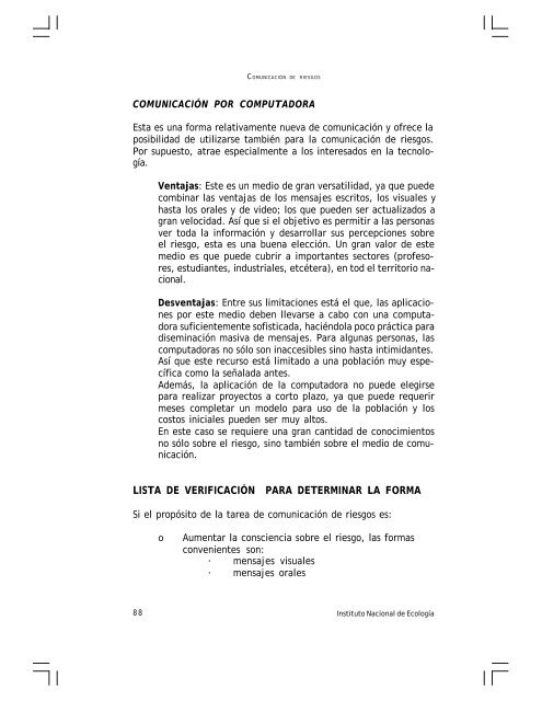 Comunicación de riesgos para el manejo de sustancias peligrosas ...