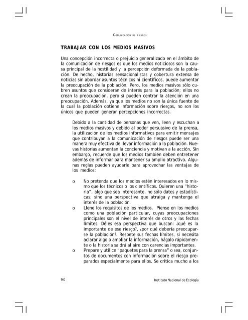 Comunicación de riesgos para el manejo de sustancias peligrosas ...