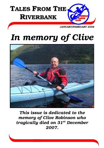 January - Ribble Canoe Club