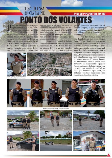 REVISTA DA 26ª CIA PM IND