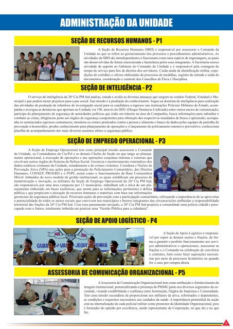 REVISTA DA 26ª CIA PM IND