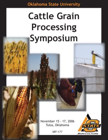 Cattle Grain Processing Symposium - Oklahoma Beef Extension