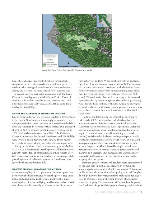 [C] The Hidden Frontier of Forest Degradation - Rainforest Alliance