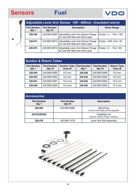 VDO Marine - Howard Instruments