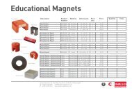 Educational Magnets - Eclipse Magnetics