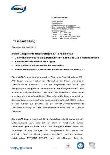 Pressemitteilung - LifePR.de