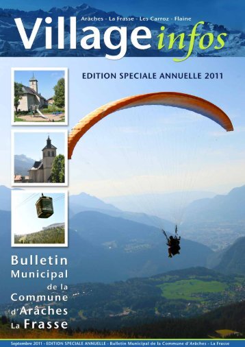 bulletin municipal - Ã©dition spÃ©ciale annuelle 2011 - Commune d ...