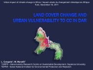 Presentation - Adapting to Climate Change in Coastal Dar es Salaam