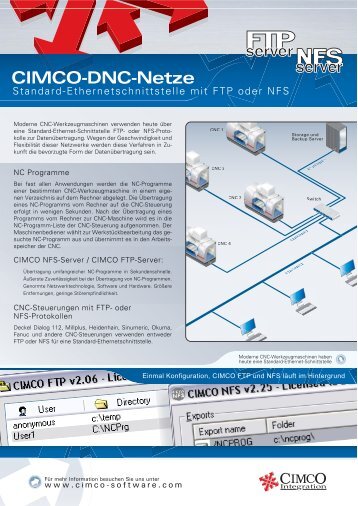 Cimco FTP/NFS Server