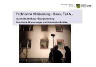 Praktische Unterweisung elektrische Stromerzeuger und ...