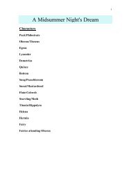 Script Dream On Junior Pdf Musicline
