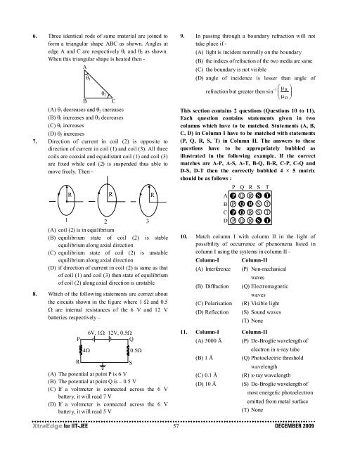 IIT-JEE 2010 - Career Point