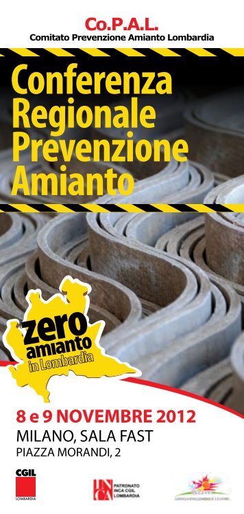 Conferenza Regionale Prevenzione Amianto - Anmil
