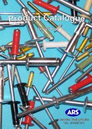 Entire Catalogue - AUSTRALIAN RIVETING SUPPLIES PTY. LTD