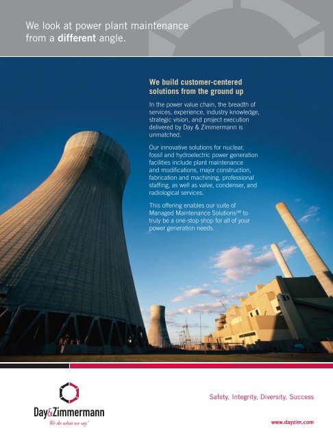 Nuclear Plant Journal Outage Management ... - Digital Versions