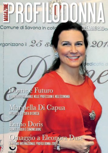 Dicembre 2010 - Profilo Donna Magazine