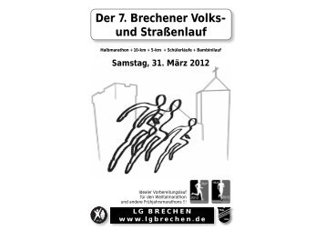 Der 7. Brechener Volks- und Straßenlauf - LG Brechen