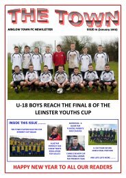 Arklow Town FC Newsletter