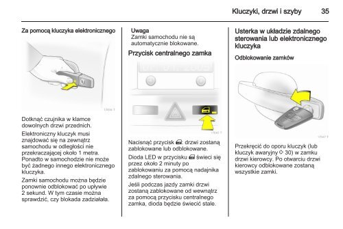 Opel Zafira 2013 â Instrukcja obsÅugi â Opel Polska