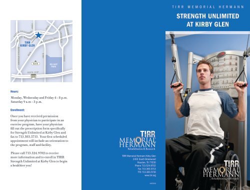 Strength Unlimited At Kirby Glen Tirr Memorial Hermann