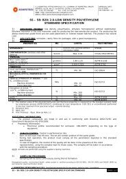 ss â€“ 58: b20/2.0-low density polyethylene standard specification