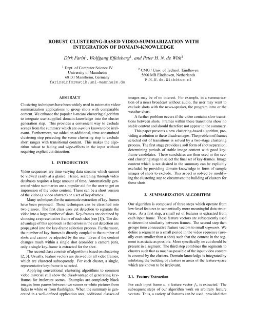 paper pdf - Video Coding and Architectures Research Group