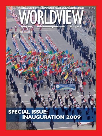 special issue: inauguration 2009 - National Peace Corps Association