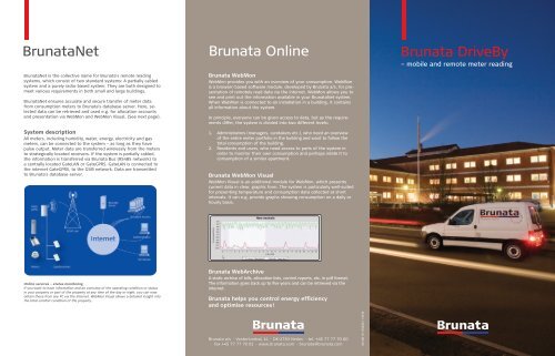 Brunata DriveBy BrunataNet Brunata Online