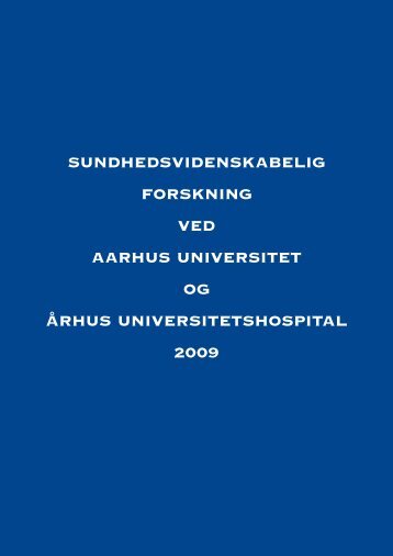 Sundhedsvidenskabelig Forskning ved Aarhus - Institutleder til ...