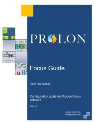 VC1000 Focus Guide - ProLon