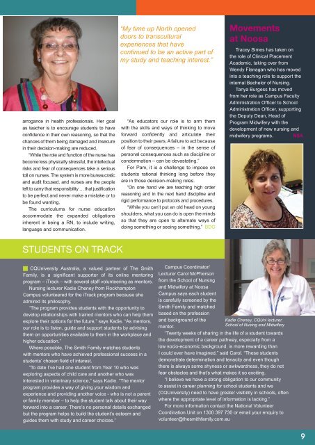 4 Corners Newsletter - Vol 2 - Central Queensland University