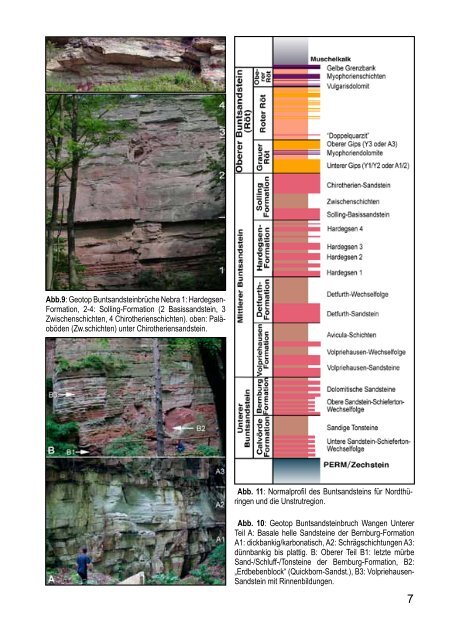 Geologische Streifzüge im Unstruttal zwischen Roßleben und ...