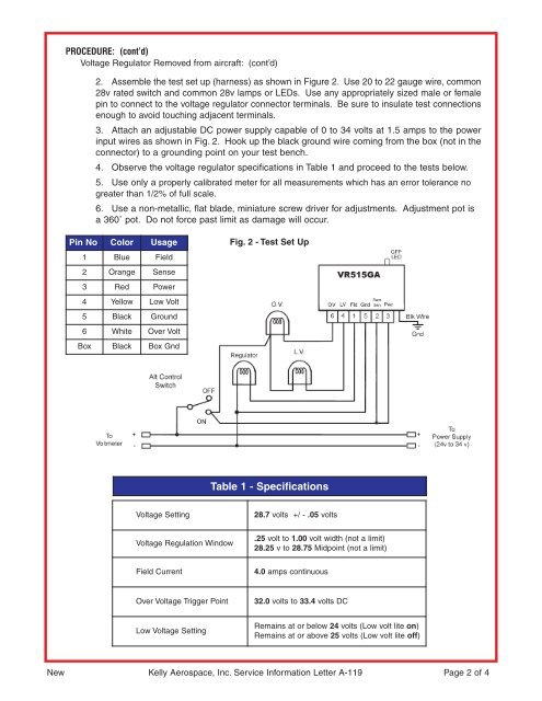 Service Information Letter A-119 - Hartzell Engine Technologies