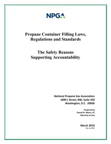 State Container Law Analysis - National Propane Gas Association