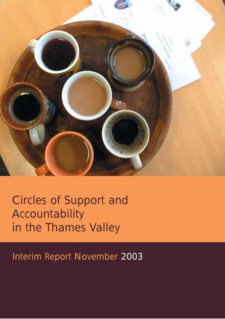 Circles of Support and Accountability - Interim report [PDF ... - Quakers