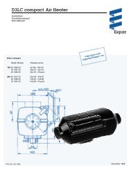 D3LC compact Air Heater Espar - T3-Infos