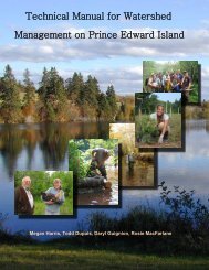 Introduction, Chapters one and two - PEI Watershed Alliance