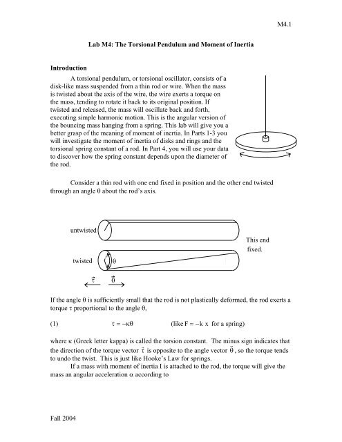 moment of inertia of a circle rods