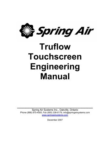 What is TRUFLOW? - Spring Air Systems Inc.