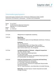 Hochschulkongress Unterfranken am 03.07.2013 - Universität ...