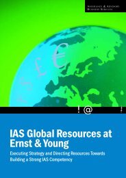 IAS Global Resources at Ernst & Young