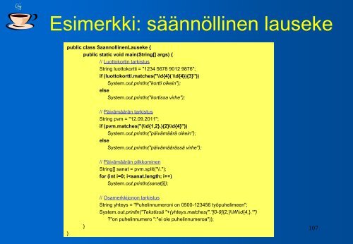 OHJELMOINTITEKNIIKKA