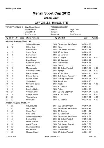 Rangliste Menzli Sport Cup 2012.pdf - Skiclub-Mundaun