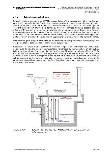 Bilan des Ã©tudes et recherches sur l'entreposage