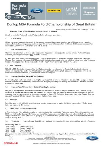 FCB04_pre-DP FF Championship Information - British Formula Ford