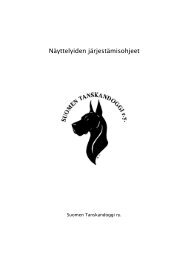 NÃ¤yttelyiden jÃ¤rjestÃ¤mis - Suomen Tanskandoggi ry