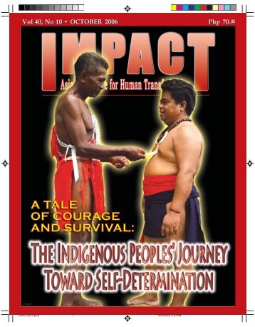 Vol 40, No 10 •OCTOBER 2006 Php 70 - IMPACT Magazine Online!