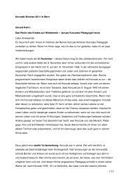 Das Recht des Kindes auf Himbeereis - Janusz Korczak-Wochen